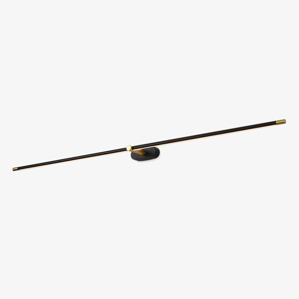 Adjustable Linear Wall Light | Iron and Acrylic Sconce for Living Room