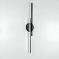 Offset Linear Bar Wall Sconce | Hardwired LED for Bedside Table